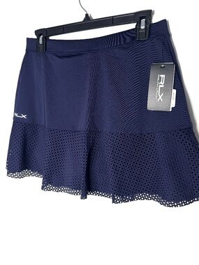 Ralph Lauren Dark Navy Athletic Skirt with Built-In Shorts – Size S – New